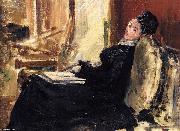 Edouard Manet Jeune femme au livre oil on canvas